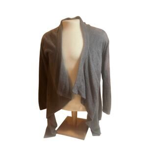Barefoot Dreams Bamboo Chic Lite Cardigan Grey L/XL